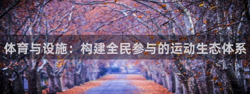 意昂4神州：体育与设施：构建全民参与的运动生态体系