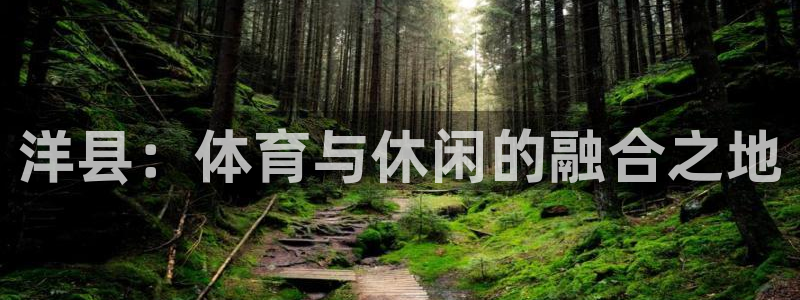 意昂体育4平台注册要钱吗安全吗：洋县：体育与休闲的融