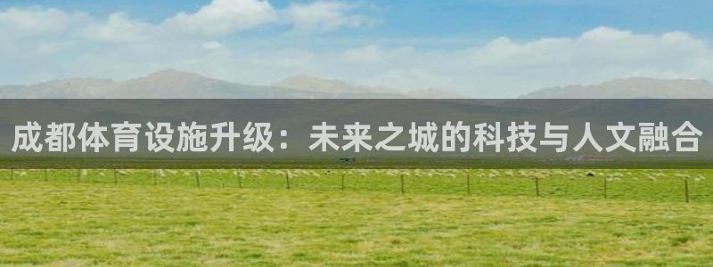 意昂体育4平台注册要钱吗：成都体育设施升级：未来之城