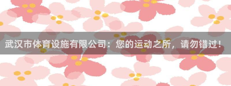 意昂体育4平台APP：武汉市体育设施有限公司：您的运