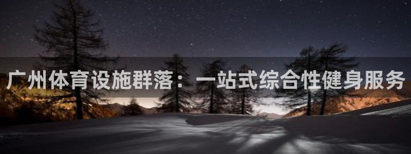 意昂体育4平台是正规平台吗安全吗：广州体育设施群落：