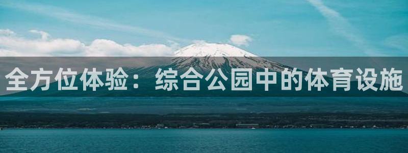 意昂平台体育：全方位体验：综合公园中的体育设施
