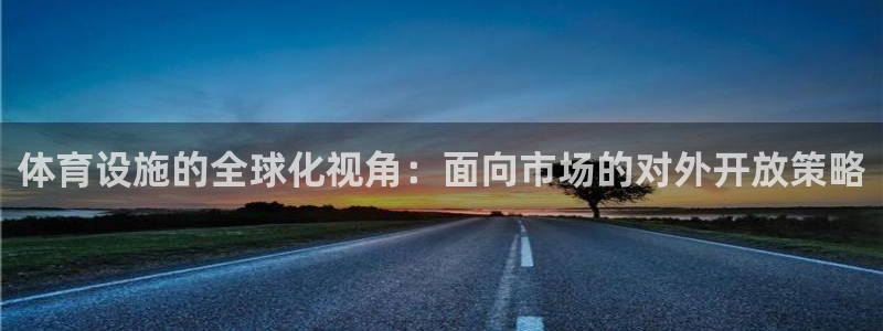 意昂4娱乐下载：体育设施的全球化视角：面向市场的对外