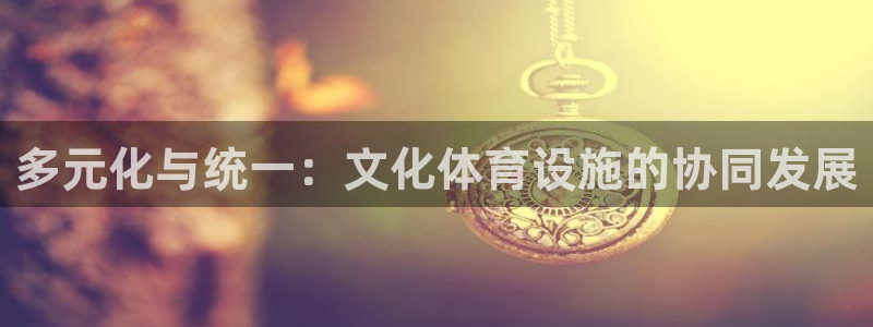 意昂体育4平台APP：多元化与统一：文化体育设施的协